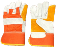 Super Grip SG-2050 Double Palm Orange Hi-Vis Work Glove