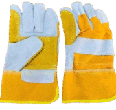Super Grip SG-2060 Double Palm Yellow Work Glove